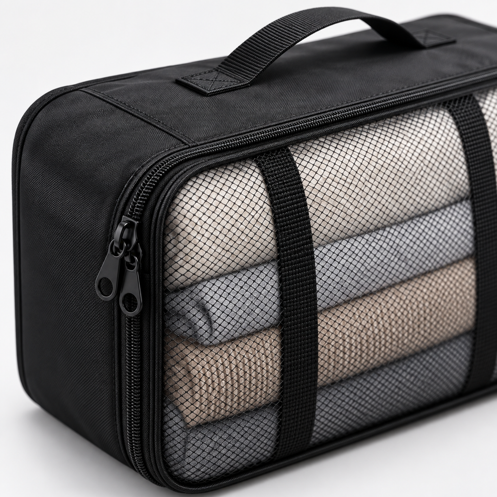 🧳 Packing Cubes | Mesh Fabric | Suitcases | Travelers | 8-Piece Set
