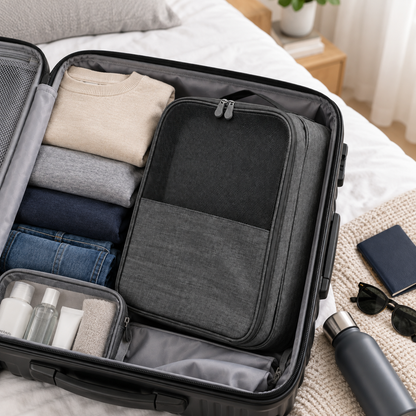 👟 Shoe Organizer | Durable Fabric | Travel Packing | Travelers | Multi-Layer Storage