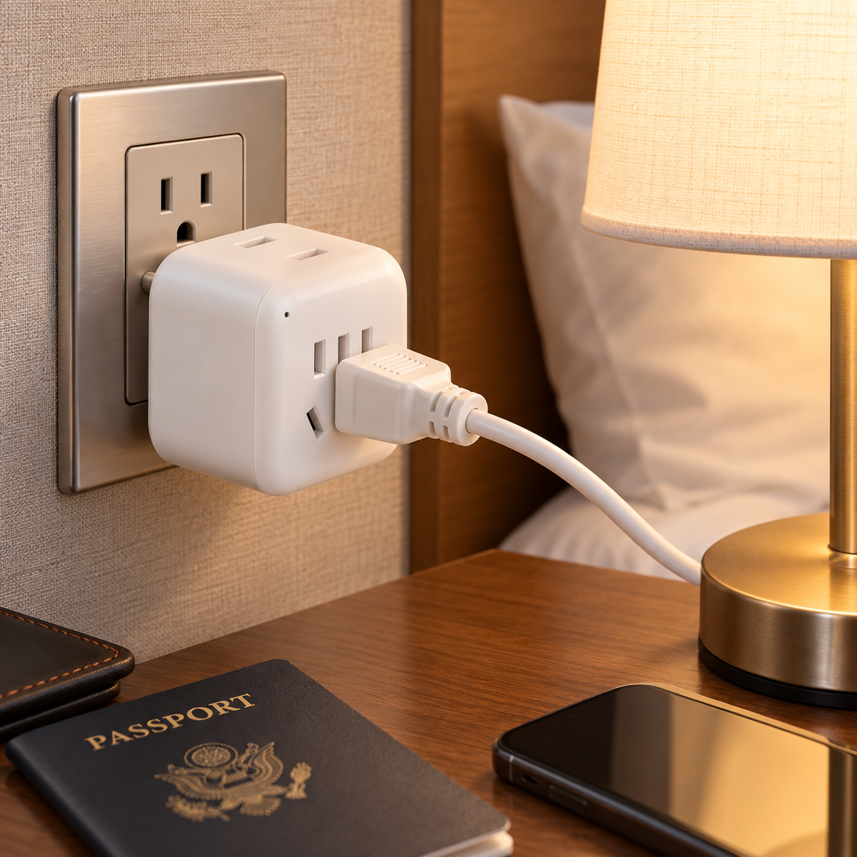 🔌 Travel Adapter | ABS | Trips | Travelers | Compact Universal Design