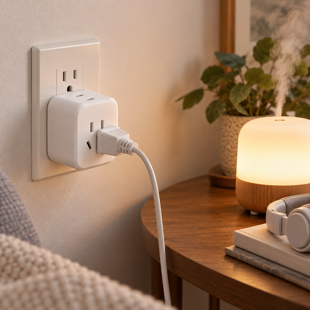 🔌 Travel Adapter | ABS | Trips | Travelers | Compact Universal Design