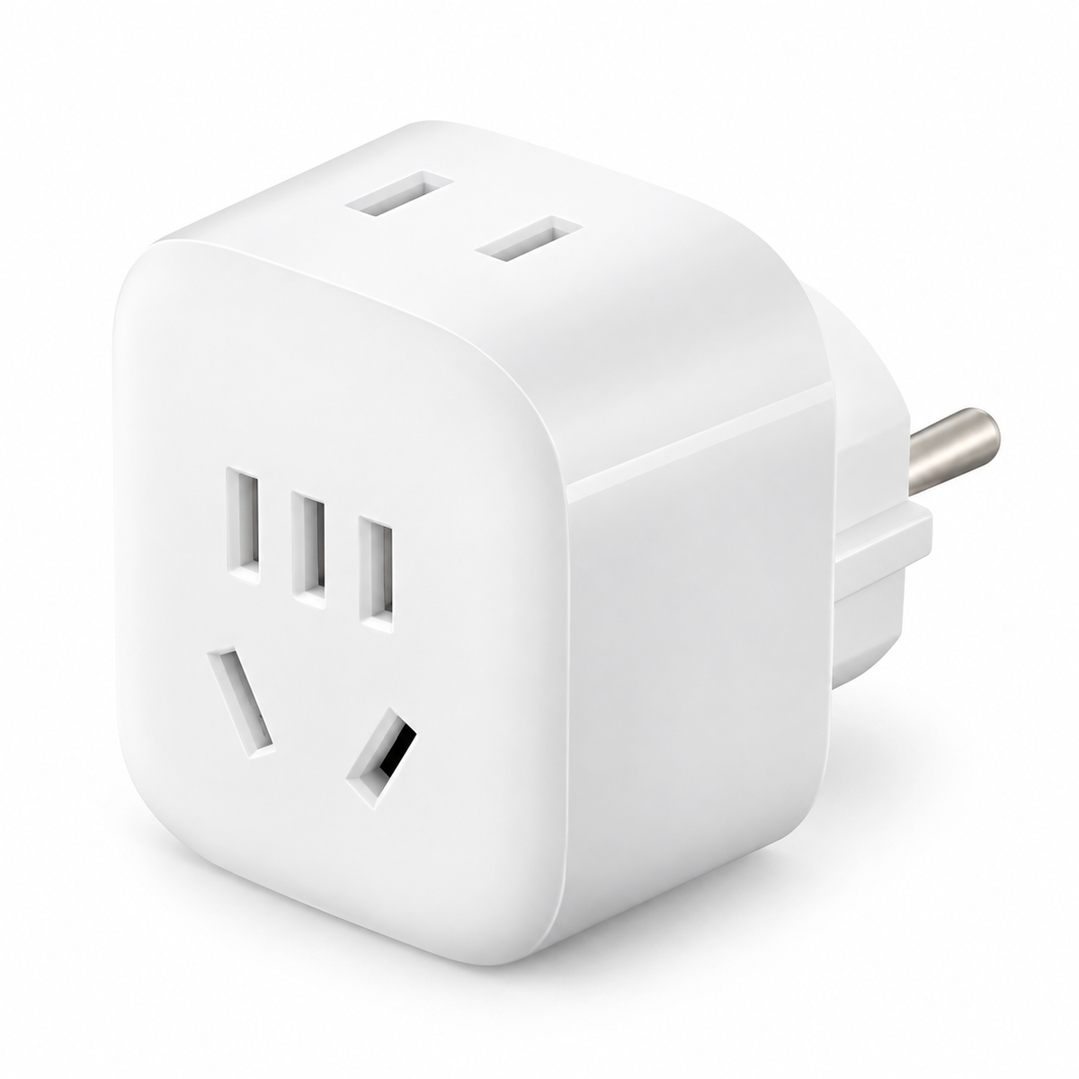 🔌 Travel Adapter | ABS | Trips | Travelers | Compact Universal Design