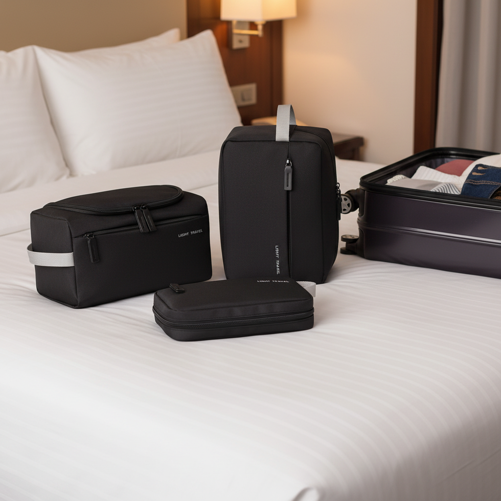 🧼 Toiletry Organizers | Oxford Fabric | Travel Packing | Frequent Travelers | 3-Piece Set
