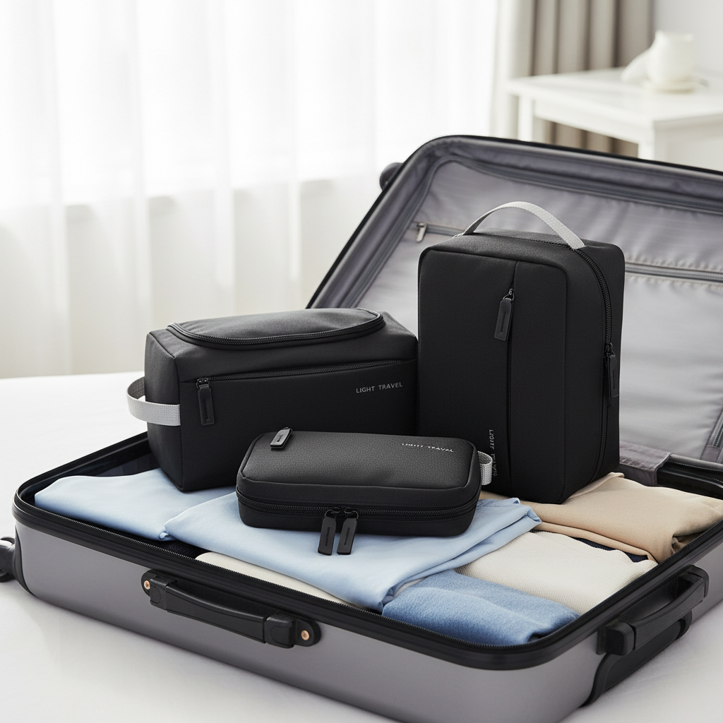 🧼 Toiletry Organizers | Oxford Fabric | Travel Packing | Frequent Travelers | 3-Piece Set