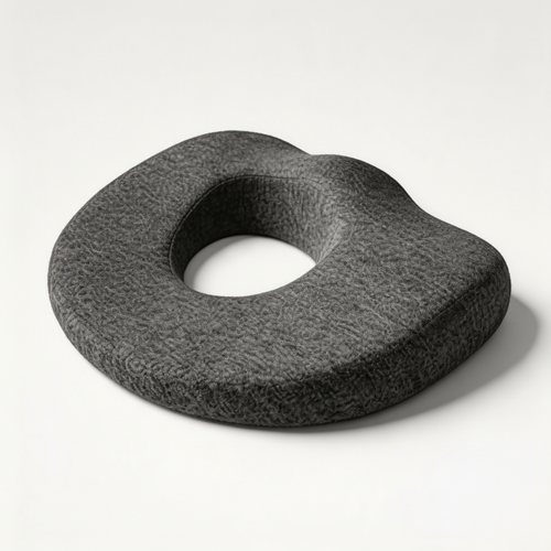 ✈️ Travel Comfort | Fabric Cushion | Flights | Travelers | Ergonomic Support