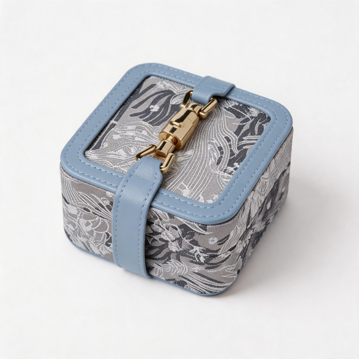 💎 Jewelry Organizer | Jacquard PU | Travel | Her | Compact Elegance