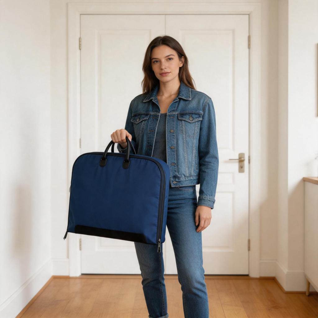 👔 Garment Bag | Durable Fabric | Business Travel | Professionals | Wrinkle-Smart Storage