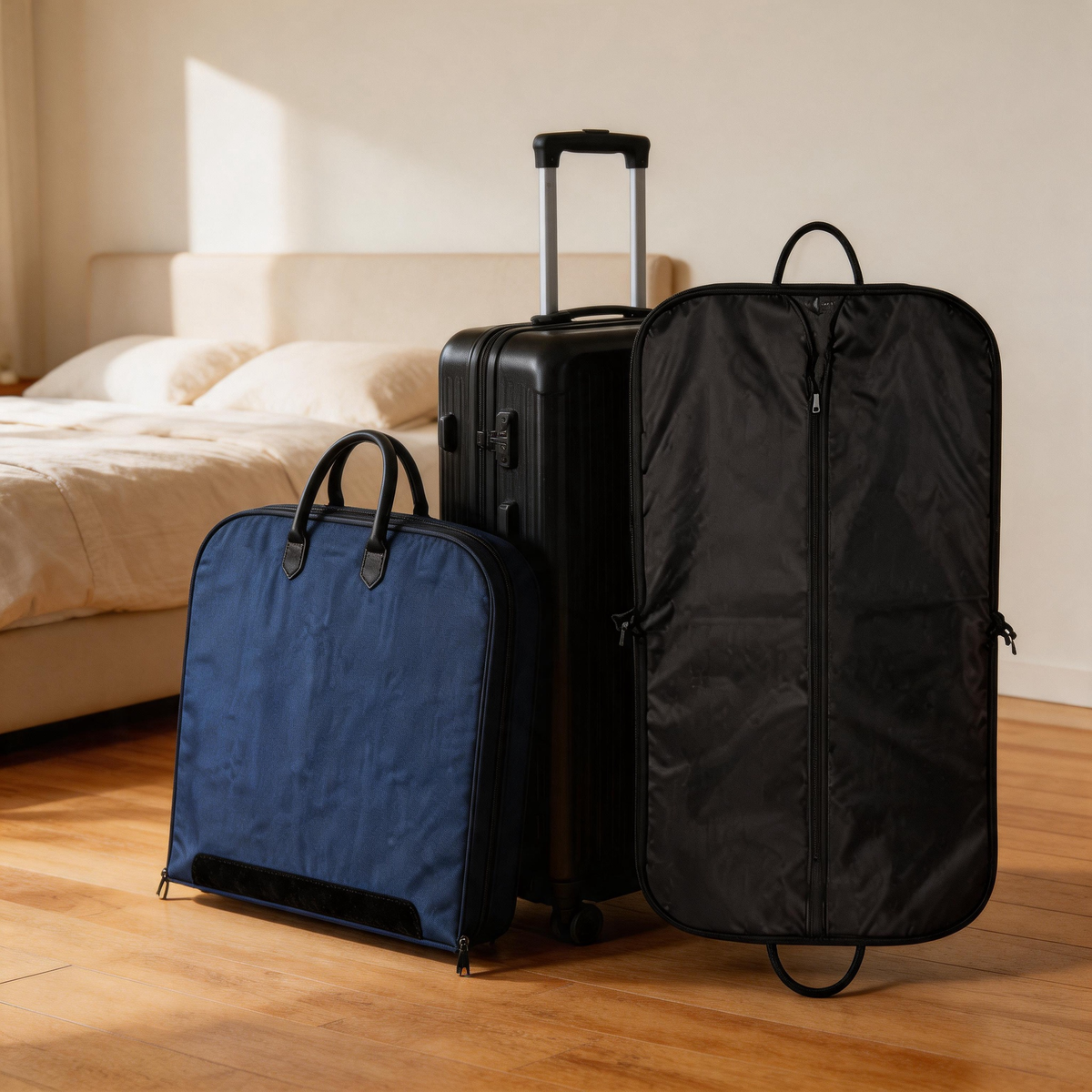 👔 Garment Bag | Durable Fabric | Business Travel | Professionals | Wrinkle-Smart Storage