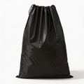 🖤 Laundry Bag | PE Drawstring | Travel | Travelers | Sleek Black