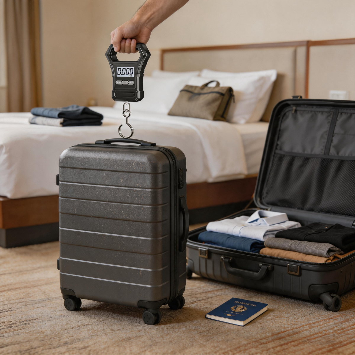 🧳 Travel Essential | ABS | Flights | Travelers | Digital Precision Display