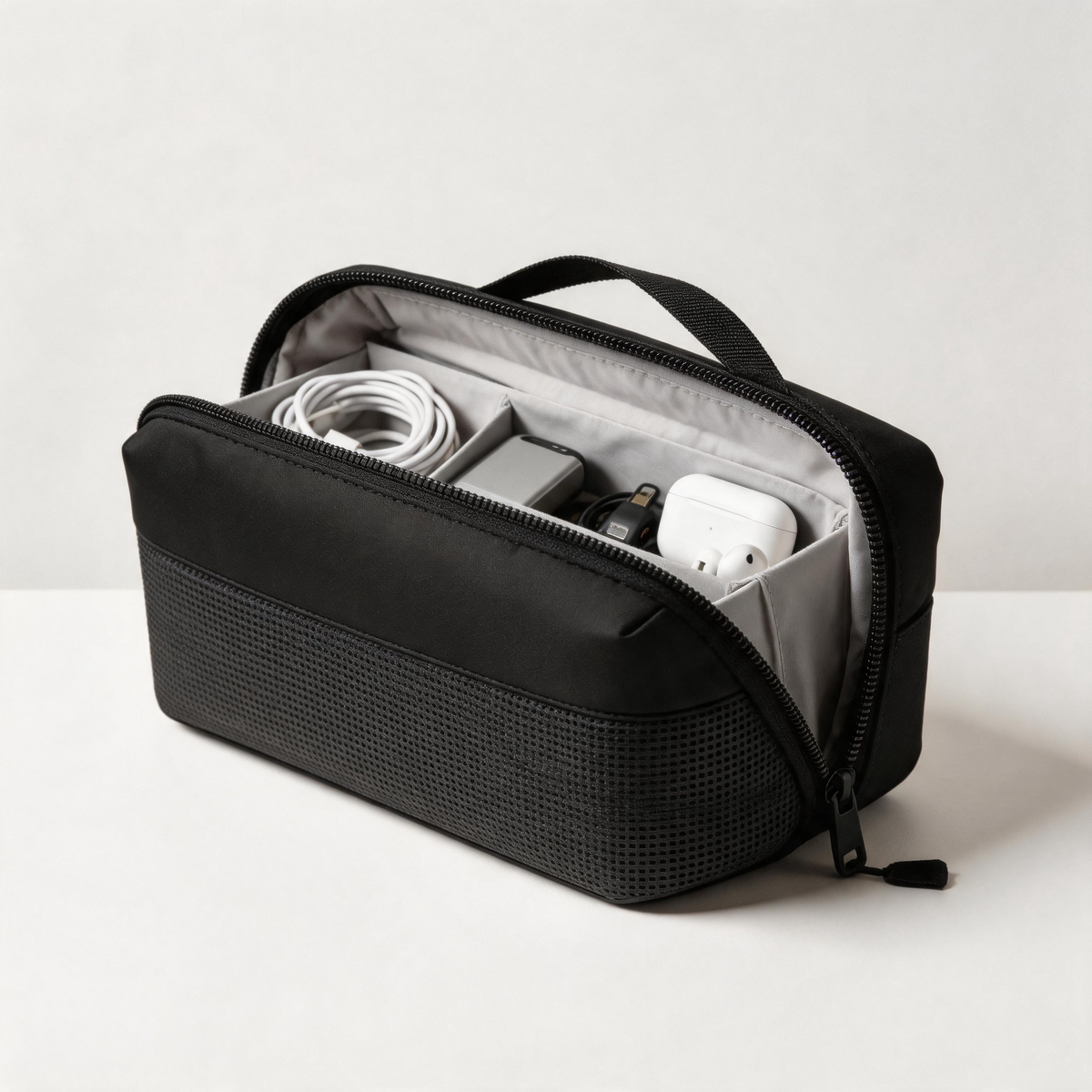🎧 Tech Organizer | Durable Fabric | Travel | Gadget Lovers | Easy-Access Storage