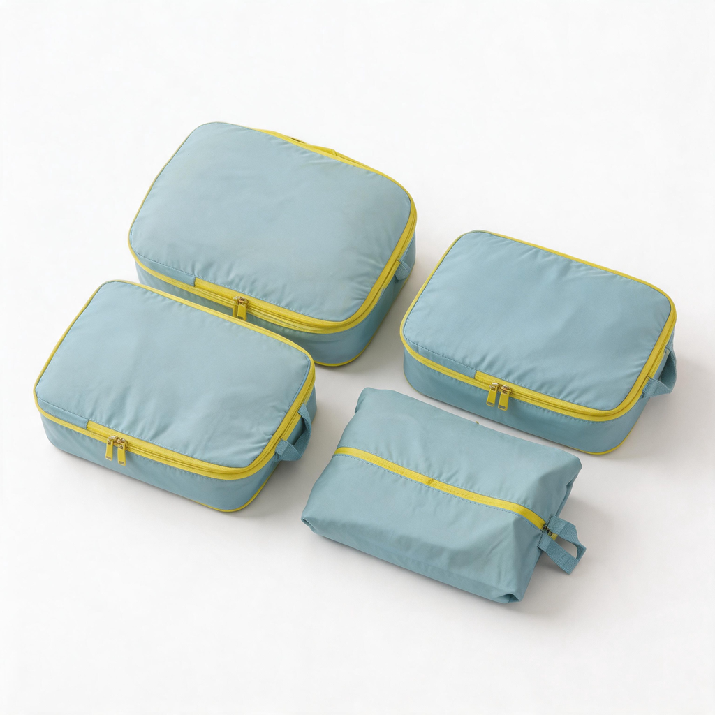 🧳 Packing Cubes | Lightweight Fabric | Travel | Travelers | 4-Piece Set