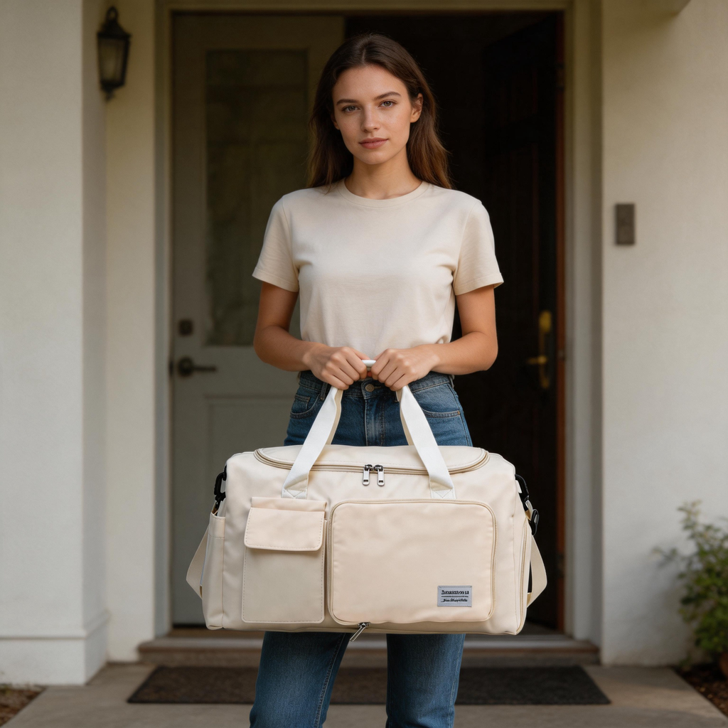 👜 Travel Duffel Bag | Nylon | Weekend Trips | Travelers | Foldable Storage