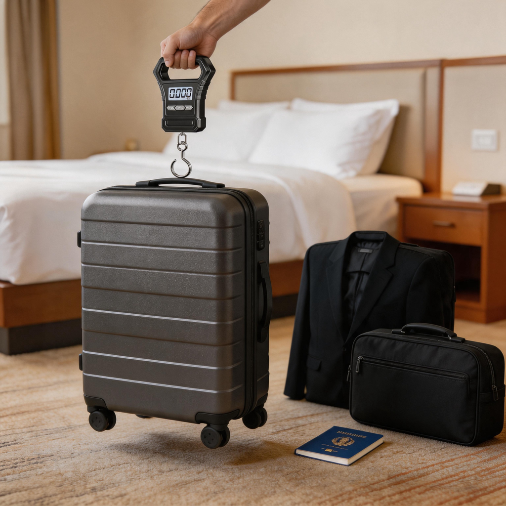 🧳 Travel Essential | ABS | Flights | Travelers | Digital Precision Display