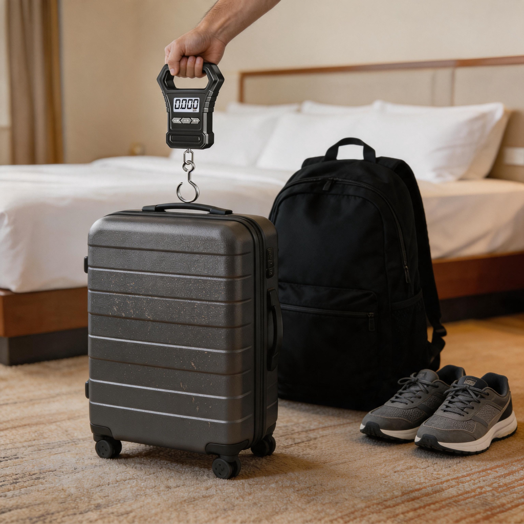 🧳 Travel Essential | ABS | Flights | Travelers | Digital Precision Display