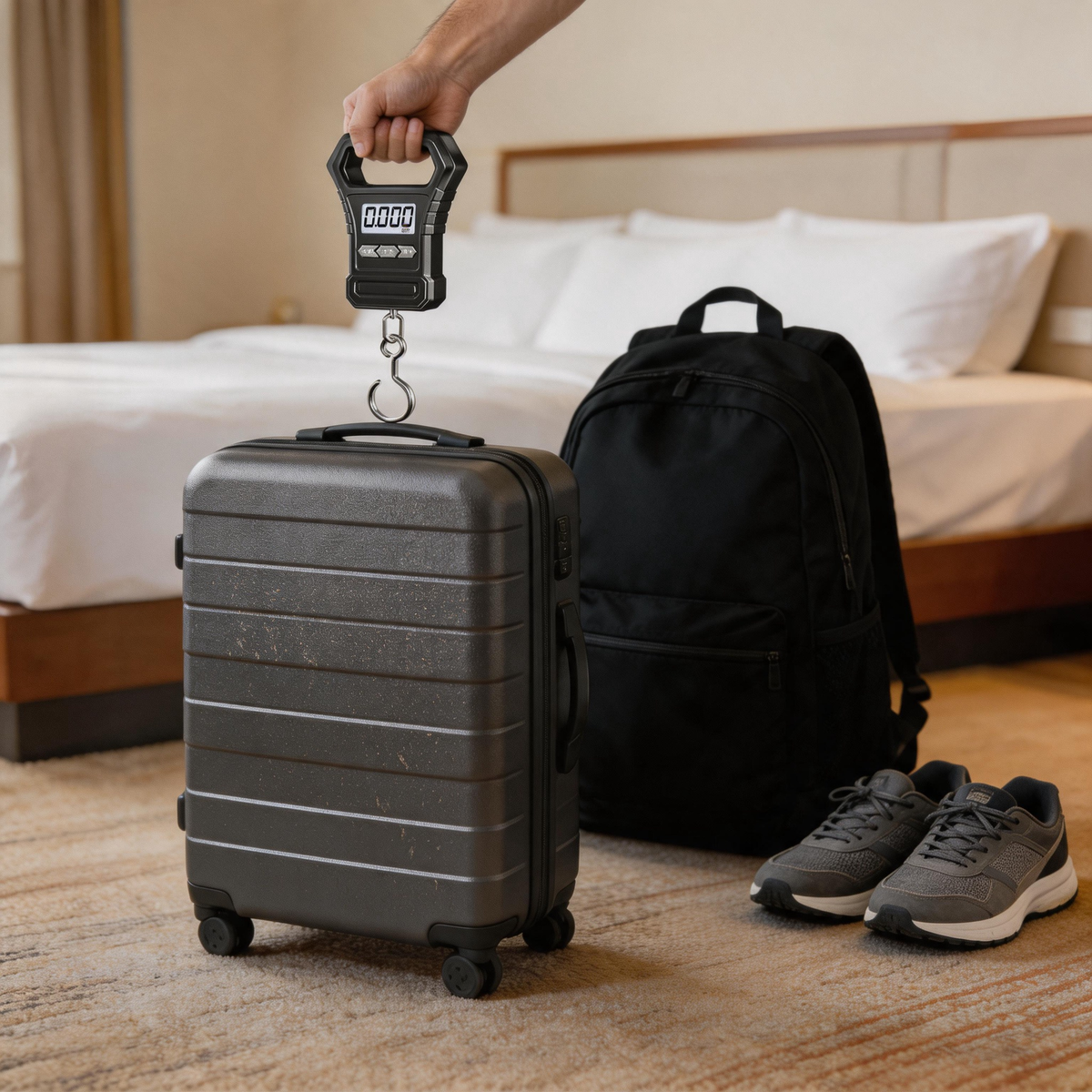 🧳 Travel Essential | ABS | Flights | Travelers | Digital Precision Display