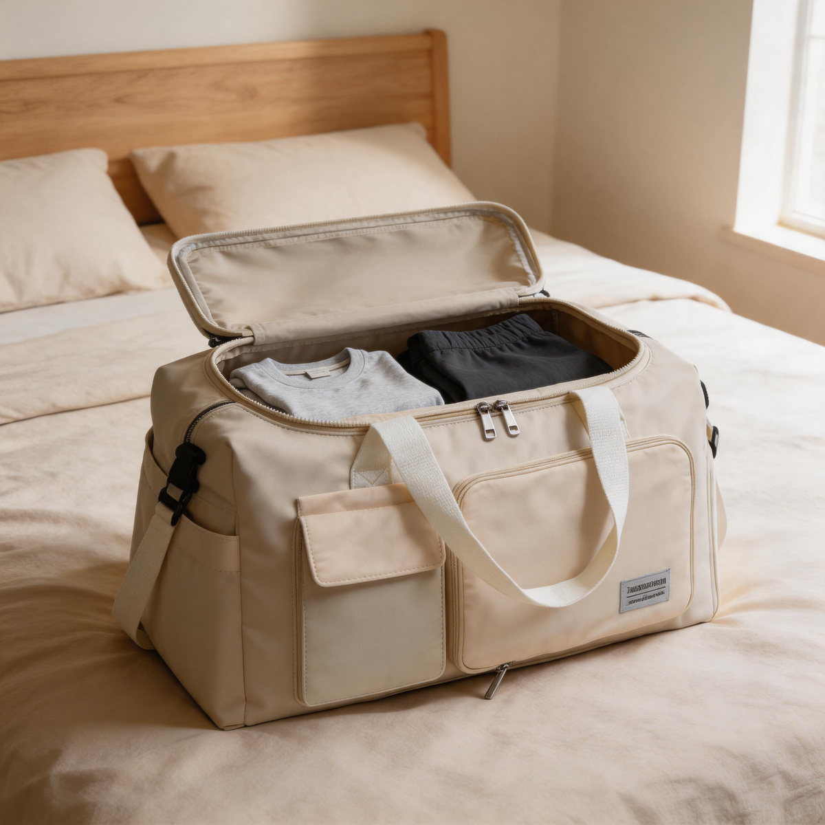 👜 Travel Duffel Bag | Nylon | Weekend Trips | Travelers | Foldable Storage