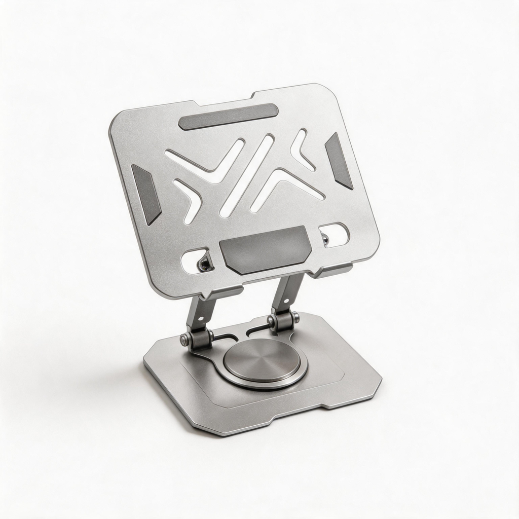 🧭 Tablet Stand | Metal | Travel | Travelers | Flexible Viewing Angle