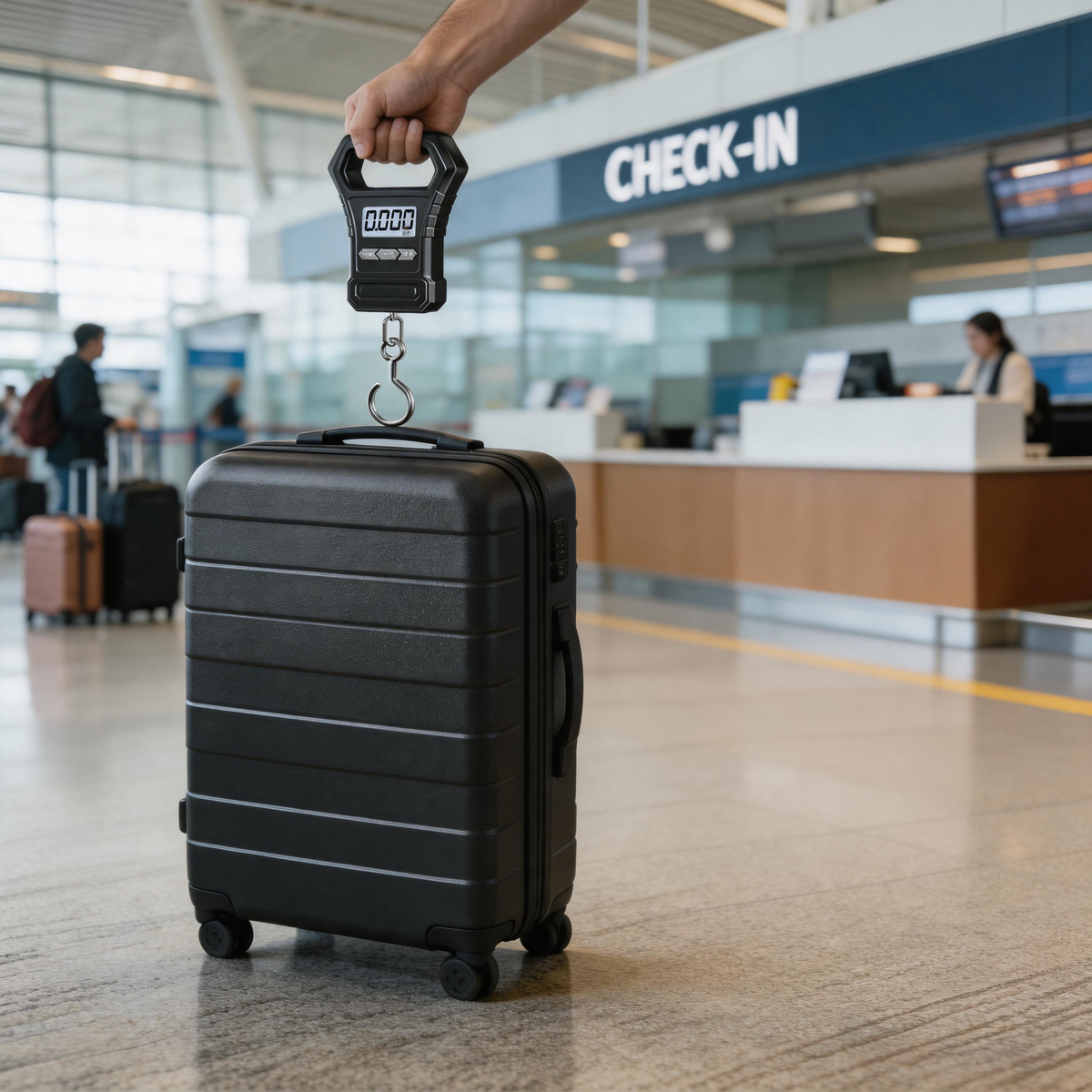 🧳 Travel Essential | ABS | Flights | Travelers | Digital Precision Display