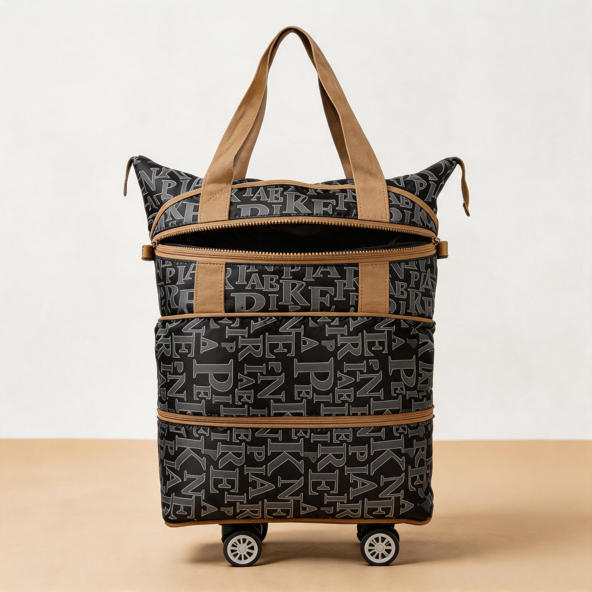 🧳 Travel-Ready | Lightweight Fabric | Trips | Travelers | Expandable Rolling Storage